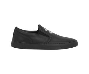 Philipp Plein - Deer Print Leather Slip On - - Shoes - unisex - Nero - 47 EU