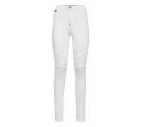 Philipp Plein - Denim Pantaloni High Waist Biker - - Jeans - Donna - Bianco - W28