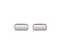 Philipp Plein Donna Orecchini Acciaio Inox Argento Plein Tag PJQEA02EU