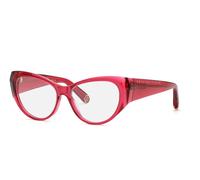 Philipp Plein Donna VPP101 PLEIN FLYING BUTTERFLY 0AGN Montature da vista Acetato Rosso Farfalla