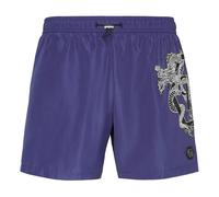 Philipp Plein - Dragon Mid-length Boxer Shorts - - Swimwear - Uomo - Blu - 2XL