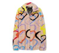 Philipp Plein - Eco Fur Jacket Heart - - Jackets - Donna - Multicolore - S