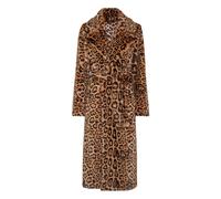 Philipp Plein - Eco Mink Coat Long Leopard - - Coats - Donna - Marrone - L
