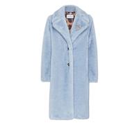 Philipp Plein - Eco Mink Long Coat - - Coats - Donna - Blu - S