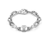 Philipp Plein - Edge Bracelet - - Accessories - Uomo - Grigio - ONE SIZE