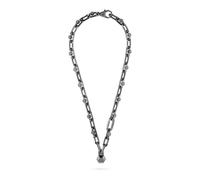 Philipp Plein - Edge Cable Chain Necklace - - Accessories - Uomo - Grigio - ONE SIZE