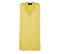 Philipp Plein - Fringe Mini Dress - - Dresses - Donna - Giallo - XS