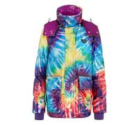 Philipp Plein - Giacca bomber oversize tie-dye con paillettes - - Jackets - Donna - Multicolore - XS