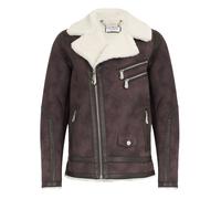 Philipp Plein Giacca invernale cioccolato / offwhite Uomo Philipp Plein S