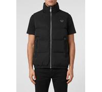 Philipp Plein - Nylon Down Jacket Vest - - Jackets - Uomo - Nero - 3XL
