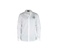 Philipp Plein - Gold Cut LS Skull - - Shirts - Uomo - Bianco - L