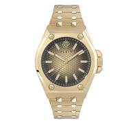 Philipp Plein Gold Stainless Steel Dress Watch