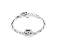 Philipp Plein - Hexagon Bracelet - - Accessories - Donna - Grigio - ONE SIZE