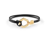 Philipp Plein - Hexagon Bracelet - - Accessories - Uomo - Nero - ONE SIZE