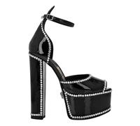 Philipp Plein - High Heel Sandali - - Shoes - Donna - Nero - 39 EU