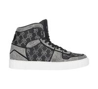 Philipp Plein - High Top Sneakers Carson Monogram Strass - - Shoes - unisex - Nero - 37 EU
