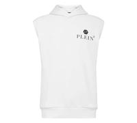Philipp Plein - Hoodie Sleeveless Basic - - Sweatshirts & Hoodies - Uomo - Bianco - XL