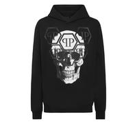 Philipp Plein - Hoodie Sweatshirt LS Skull - - Sweatshirts & Hoodies - Uomo - Nero - XL