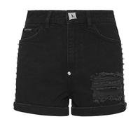 Philipp Plein - Hot Pants Stones - - Shorts - Donna - Nero - W26