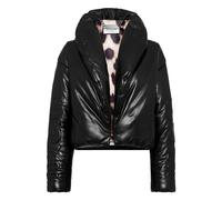 Philipp Plein, ,Jackets ,Donna ,Nero ,XS Silky Leather Biker Jacket Skull&Bones