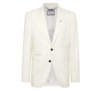 Philipp Plein, ,Jackets ,Uomo ,Bianco ,L Blazer Slim Fit a un Bottone
