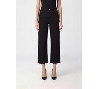 Philipp Plein - Denim Pantaloni Loose Fit Iconic Plein - - Trousers - Donna - Nero - W26