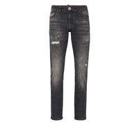 Philipp Plein - Jeans Destroyed Super Straight Cut - - Jeans - Uomo - Grigio - W40