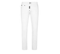 Philipp Plein - Jeans Straight Supreme Fit Basic - - Jeans - Uomo - Bianco - W32