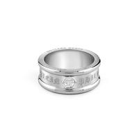 Philipp Plein Jewellery Anello 'Gothic Tag' argento Uomo Philipp Plein Jewellery 62