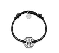 Philipp Plein Jewellery Braccialetto ' LINKED ' nero / argento Uomo - Accessori - Gioielli - Braccialetti Philipp Plein Jewellery One Size