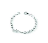 Philipp Plein Jewellery Braccialetto 'Plein Vanity' argento / trasparente Donna Philipp Plein Jewellery One Size argento / trasparente