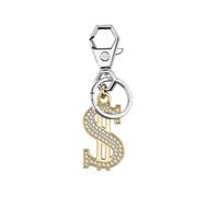 Philipp Plein Jewellery Portachiavi 'PLEIN VALENTINE ' oro / argento Uomo Philipp Plein Jewellery One Size oro / argento