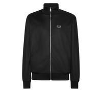 Philipp Plein - Jogging Jacket LS Iconic Plein - - Sweatshirts & Hoodies - Uomo - Nero - 2XL