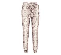 Philipp Plein - Jogging Pants All-Over Python - - Trousers - Donna - Beige - S