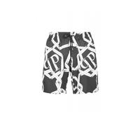 Philipp Plein - Jogging Shorts PP Chains - - Swimwear - Uomo - Nero - L
