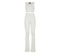 Philipp Plein - Knit Set Signature - - Jumpsuits & Playsuits - Donna - Beige - S