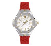 Philipp Plein Orologio Analogico al Quarzo da Donna con Cinturino in Silicone PWBDA0124