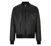 Philipp Plein - Leather Bomber Dragon Skull - - Jackets - Uomo - Nero - L