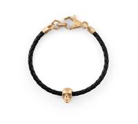 Philipp Plein - Leather Bracelet - - Accessories - Uomo - Nero - ONE SIZE