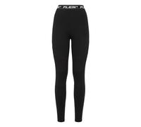 Philipp Plein - Leggings trapuntati a vita alta - - Trousers - Donna - Nero - M