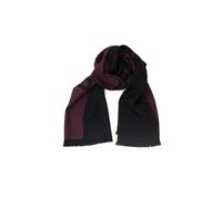 Philipp Plein - Logo Stola in Misto Lana Viola - - Accessories - Uomo - Rosso - ONE SIZE