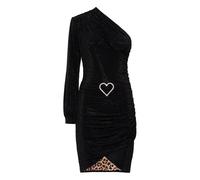 Philipp Plein - Long Dress Demetra Crystal - - Dresses - Donna - Nero - M