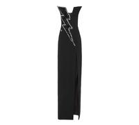 Philipp Plein - Long Dress Thunder - - Dresses - Donna - Nero - L