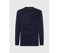 Philipp Plein - Pullover Round Neck Skull&Bones - - Knitwear - Uomo - Blu - 3XL