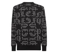 Philipp Plein - Maglioni a collo rotondo - - Knitwear - Uomo - Nero - 4XL