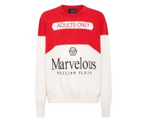 Philipp Plein - Meraviglioso Pullover Girocollo - - Knitwear - Uomo - Multicolore - L
