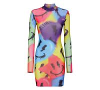 Philipp Plein - Mini Dress LS Smile - - Dresses - Donna - Multicolore - M