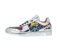 Philipp Plein - Mirror Leather Lo-Top Sneakers Smile - - Shoes - unisex - Multicolore - 36 EU