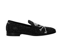 Philipp Plein - Moccasin Skull&Bones - - Shoes - unisex - Nero - 40 EU