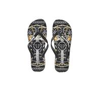 Philipp Plein Multicolor Polyester Women Flip Flop - EU36.5/US6.5